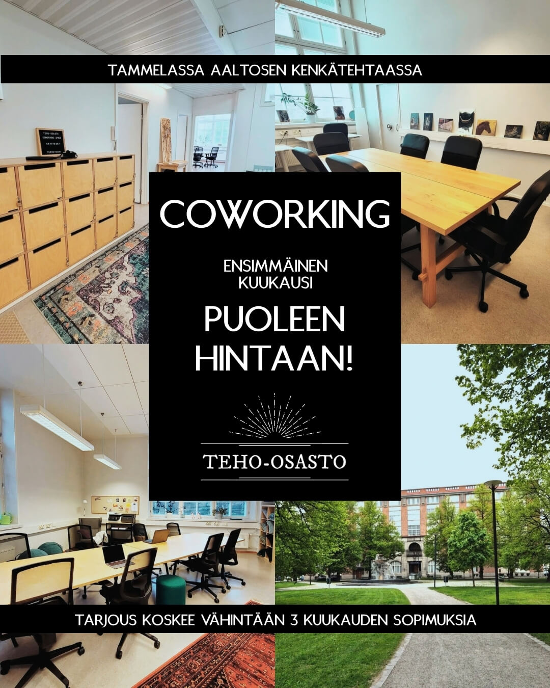 Coworking-tarjous
